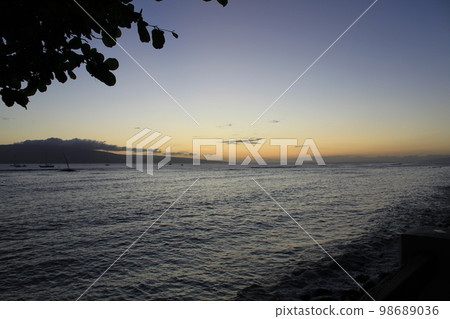 夏威夷毛伊島拉海納日落 98689036