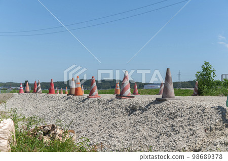 Road construction Road construction 98689378