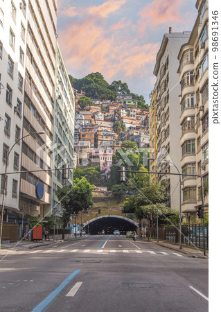 street of the city of Rio de Janeiro 98691346