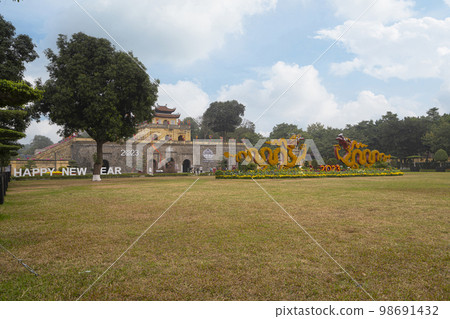 Thang Long Imperial Citadel in Hanoi, Vietnam 98691432
