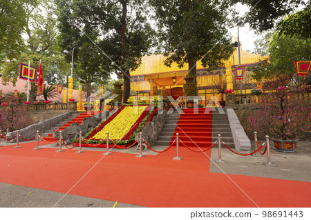 Thang Long Imperial Citadel in Hanoi, Vietnam 98691443