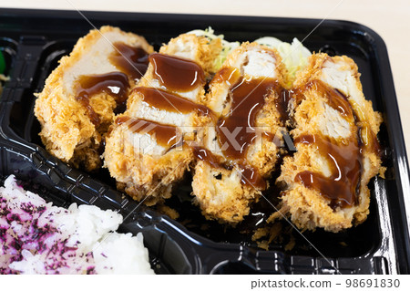 炸豬排飯盒 炸豬排飯盒 98691830