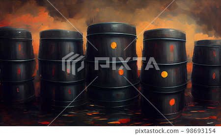 Black oil factory Black oil factory 98693154