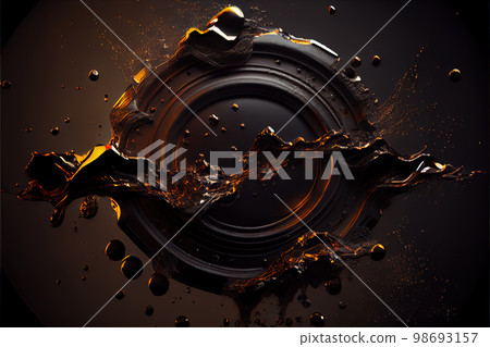 Black oil factory Black oil factory 98693157