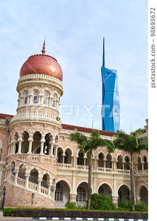 The architecture of Merdeka Square in Kuala Lumpur 98693672