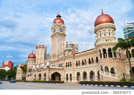 The architecture of Merdeka Square in Kuala Lumpur 98693673