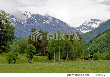 Beautiful norwegian landscape - Andalsnes - Norway 98694779