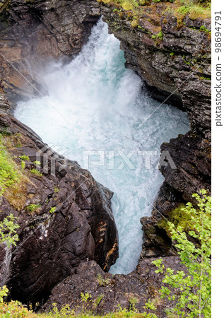 Jostedalsbreen National Park - Waterfall Jostedalsbreen National Park - Waterfall 98694791
