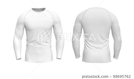 Gym king nens sport tempo base layer Long Sleeve white t-shirt.  98695762