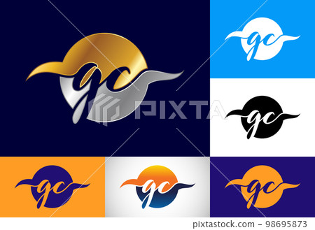 Initial Letter G C Logo Design Vector. Graphic Alphabet Symbol For Corporate Business Identity Initial Letter G C Logo Design Vector. Graphic Alphabet Symbol For Corporate Business Identity 98695873
