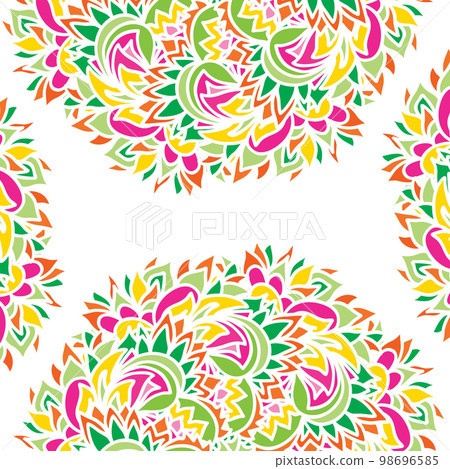 Vector decorative seamless pattern Vector decorative seamless pattern 98696585