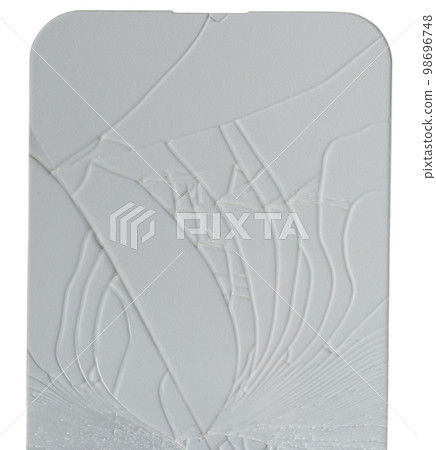 Broken screen of smartphone Broken screen of smartphone 98696748