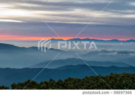 Dawn in the Alps Norikura Dawn in the Alps Norikura 98697366