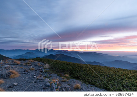 Dawn in the Alps Norikura Dawn in the Alps Norikura 98697424