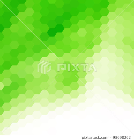 Green hexagon background. Geometric abstraction. Vector illustration Green hexagon background. Geometric abstraction. Vector illustration 98698262