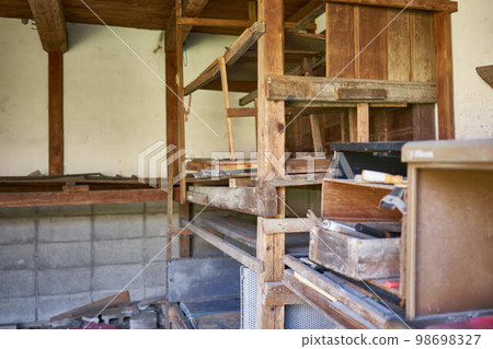 old barn before demolition 98698327