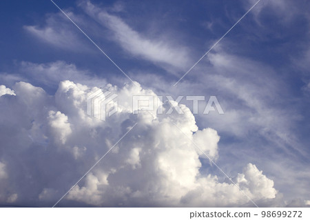 Blue sky background with beautiful clouds Blue sky background with beautiful clouds 98699272