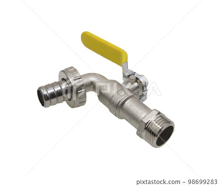 new faucet isolated on white background new faucet isolated on white background 98699283