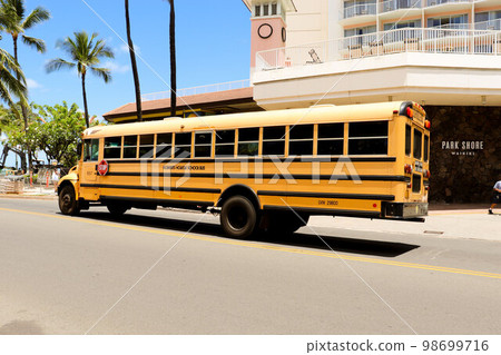 Hawaii's school bus 98699716