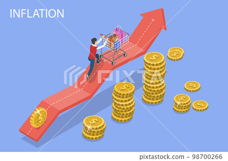 3D Isometric Flat Vector Conceptual... - Stock Illustration [98700266 ...
