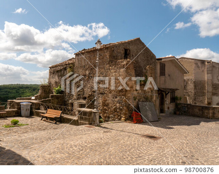 Pietravairano, a medieval village in the province of Caserta, Italy. Pietravairano, a medieval village in the province of Caserta, Italy. 98700876