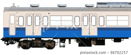 Pixel-style commuter train (Senseki Line 103 series: low cab) Pixel-style commuter train (Senseki Line 103 series: low cab) 98702257