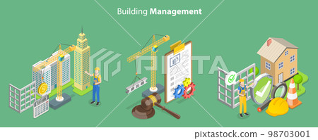3D Isometric Flat Vector Conceptual... - Stock Illustration [98703001 ...