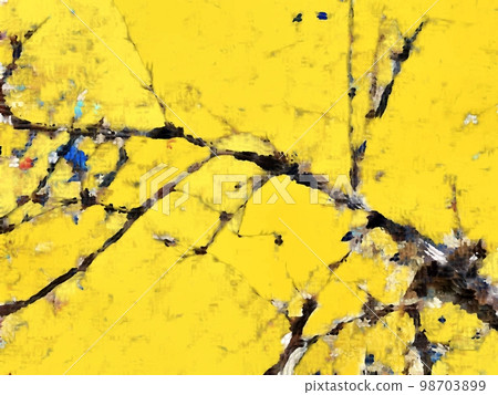 impressionist picture of a branch impressionist picture of a branch 98703899