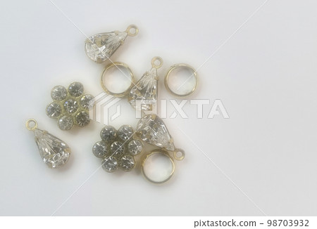 Background material Various beautiful accessories Background material Various beautiful accessories 98703932