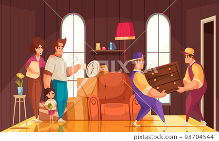 Moving New House Interior Moving New House Interior 98704544