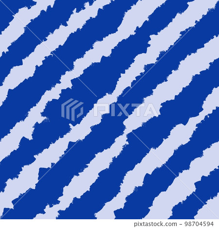 Hand drawn seamless pattern of navy blue electric blue abstract stripes. Trendy turquoise nautical summer print vertical horizontal diagonal geometric design, striped fabric print blobs shapes texture Hand drawn seamless pattern of navy blue electric blue abstract stripes. Trendy turquoise nautical summer print vertical horizontal diagonal geometric design, striped fabric print blobs shapes texture 98704594