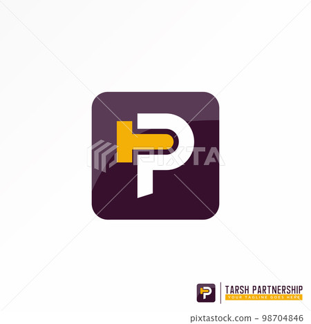 Letter TP or HP font with Simple and modern image graphic icon logo design abstract concept vector stock. Can be used as a symbol related to initial or icon Letter TP or HP font with Simple and modern image graphic icon logo design abstract concept vector stock. Can be used as a symbol related to initial or icon 98704846