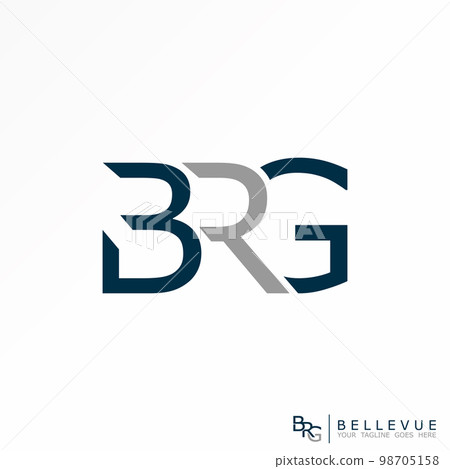 Letter BRG sans serif font in merging and cutting image graphic icon logo design abstract concept vector stock. Can be used as a symbol related to initial or workmark Letter BRG sans serif font in merging and cutting image graphic icon logo design abstract concept vector stock. Can be used as a symbol related to initial or workmark 98705158