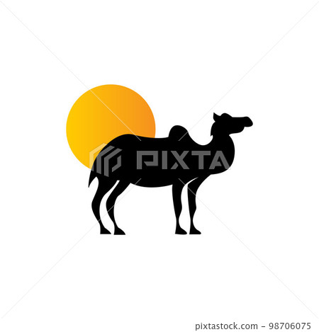 Illustration of camel logo design on transparent background PNG - Similar  PNG