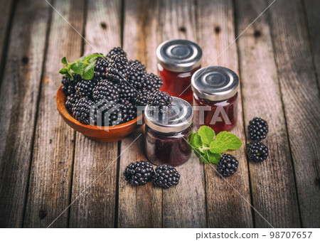 Homemade fruit jam 98707657