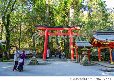 [神奈川縣] 被大自然包圍的箱根神社 98707664