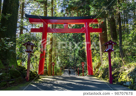 [Kanagawa Prefecture] Hakone Shrine Surrounded by Rich Nature 98707678