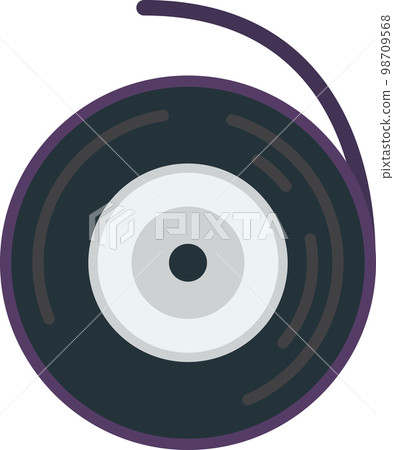 movie tape illustration in minimal style movie tape illustration in minimal style 98709568