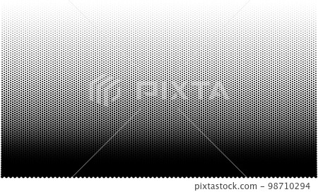 Basic gradient dot halftone pattern background 98710294