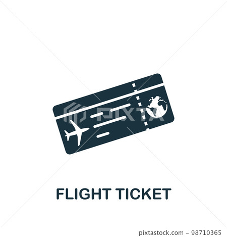 Premium Vector | Flight ticket logo design with ticket and plane or  transportation