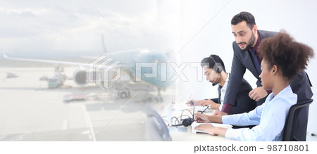 Business of the world logistic network distribution or transportation Industry or shipping business, Container Cargo shipment , truck delivery, airplane , import export Concept Business of the world logistic network distribution or transportation Industry or shipping business, Container Cargo shipment , truck delivery, airplane , import export Concept 98710801