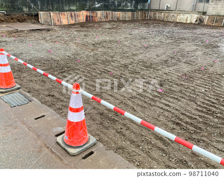 公寓施工現場的空地圖片 公寓施工現場的空地圖片 98711040