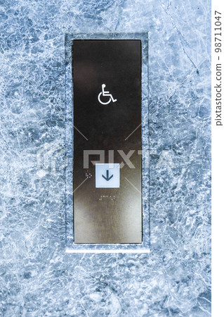Down elevator arrow display Down elevator arrow display 98711047