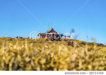 [Kanagawa Prefecture] Hakone Motomiya, a power spot in Mt. Hakone Komagatake 98713168