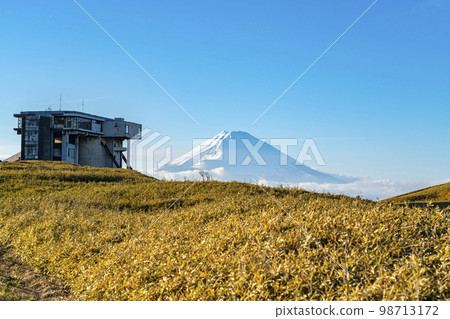 [神奈川縣]從箱根駒岳看到的雄偉富士山 98713172