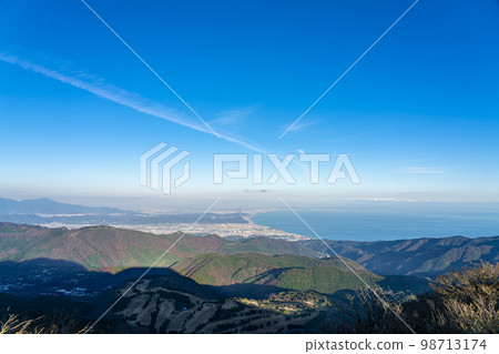 [Kanagawa Prefecture] Beautiful scenery seen from Mt. Hakone Komagatake 98713174