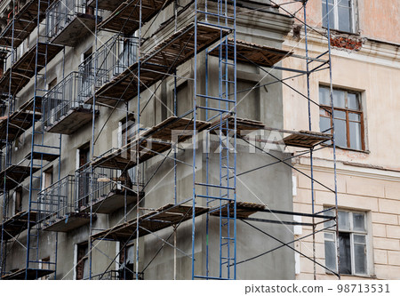 Renovation residential apartment building 98713531
