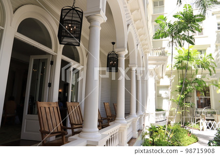 夏威夷瓦胡島威基基莫阿納衝浪者 夏威夷瓦胡島威基基莫阿納衝浪者 98715908