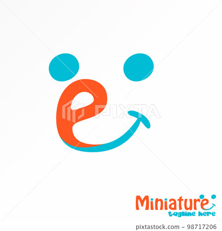 Unique Letter E font in Cute animal face image graphic icon logo design abstract concept vector stock. Can be used as a symbol related to cuteness. Unique Letter E font in Cute animal face image graphic icon logo design abstract concept vector stock. Can be used as a symbol related to cuteness. 98717206