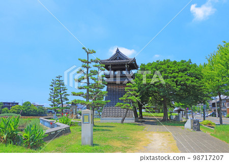 Scenery of Miya-no-Watashi Park in Nagoya City 98717207